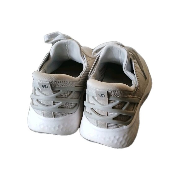 Kizik Athens Womens 7.5W Shoes Gray Knit Hands Free Slip-On Sneakers Walking - Picture 4 of 6